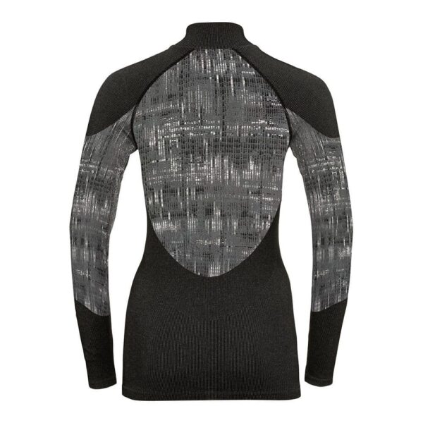 ODLO 188591 BlackComb Manches Longues 1/2 Zip Women