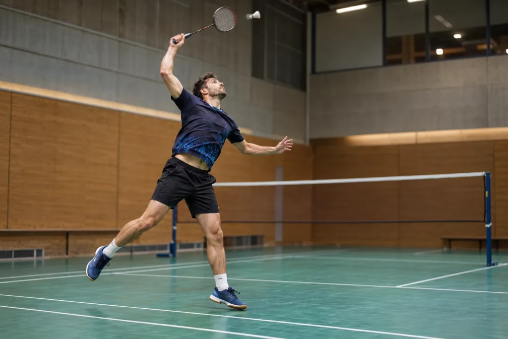 Utiliser le corps entier Utiliser le corps entier pour le smash au badminton
