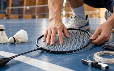 Tension de cordage au badminton : choisir avec son cadre