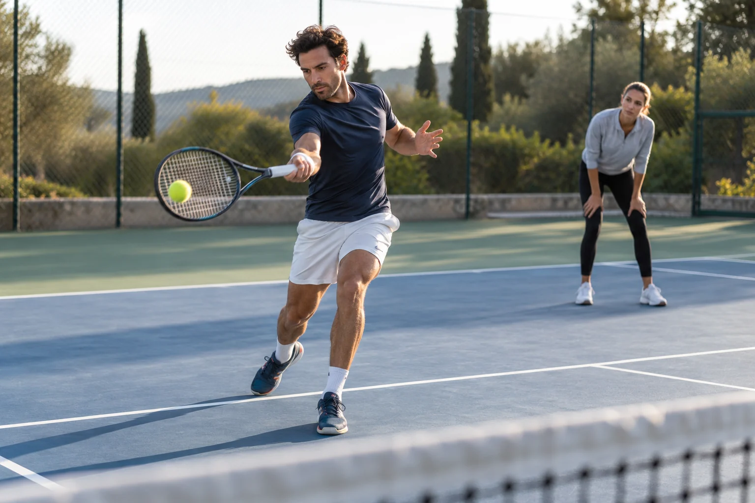 Erreurs techniques au tennis : observer le contact et le replacement