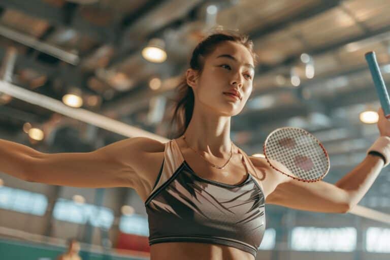 Préparer son corps avant un match de badminton