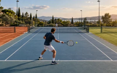Terre battue, gazon ou dur : comparer les surfaces de tennis