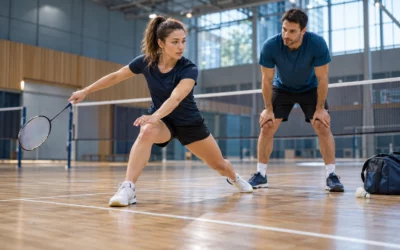 Préparer son corps avant un match de badminton