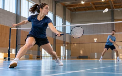Vitesse et réflexes au badminton : lire, démarrer et se replacer