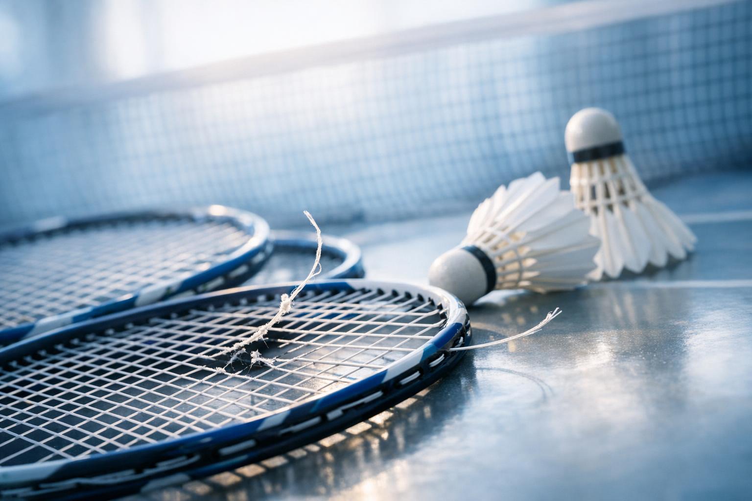Pourquoi les cordes de badminton cassent-elles si facilement ?