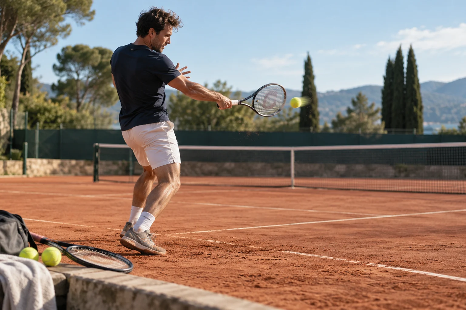 Améliorer son lift au tennis : contact, trajectoire et profondeur