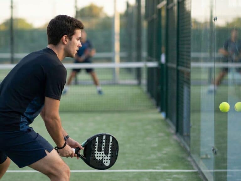 Jouer avec les vitres au padel : lire le rebond et se replacer