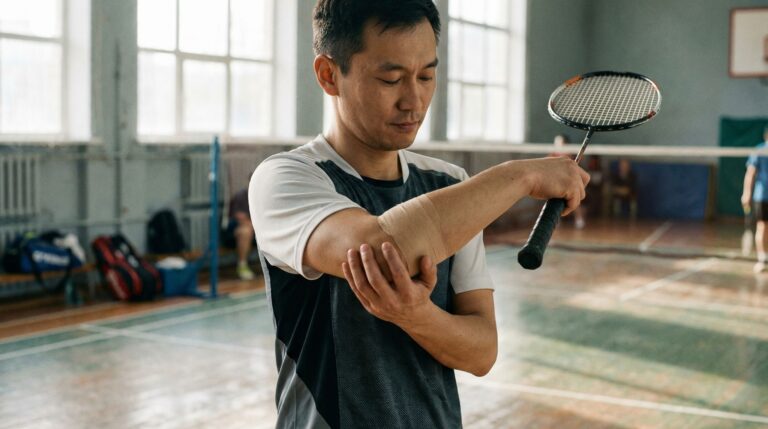 Prévenir le "Badminton Elbow"
