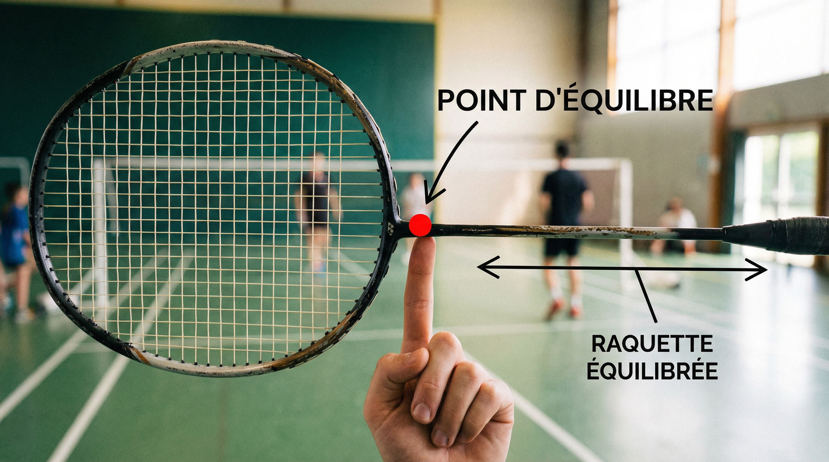 Comprendre et tester l’équilibre d’une raquette Comprendre et tester l’équilibre d’une raquette