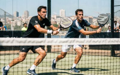 Monter au filet au padel : reconnaître une occasion et avancer à deux