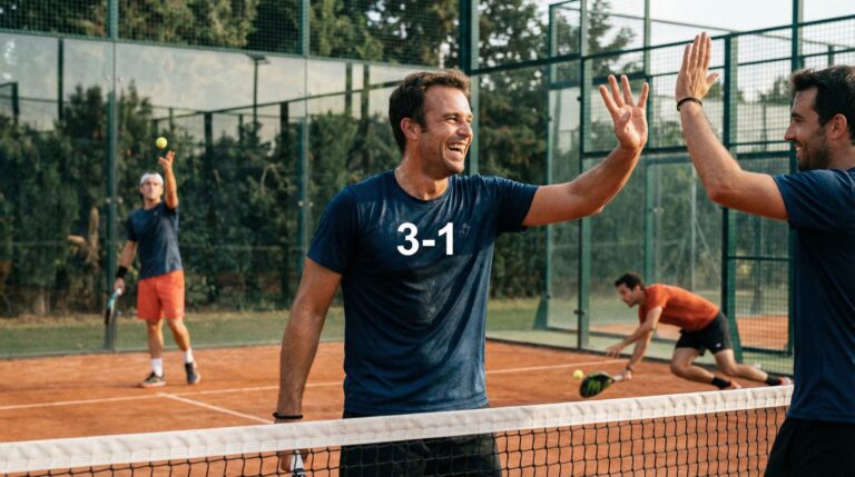 Score au padel règles officielles