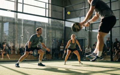 Défendre un smash au padel : lire la frappe et garder de l’espace