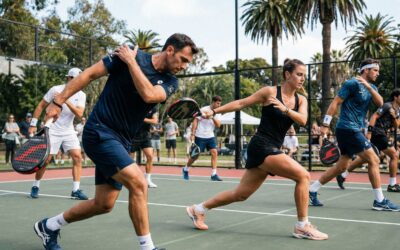 Échauffement au padel : préparer les appuis et les frappes