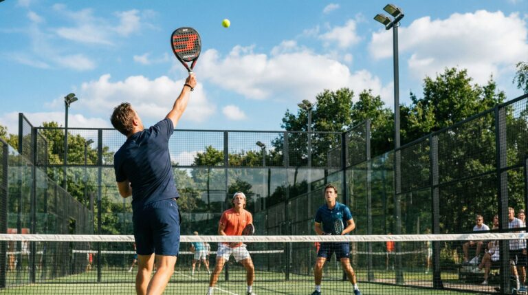 Comment lober efficacement au padel