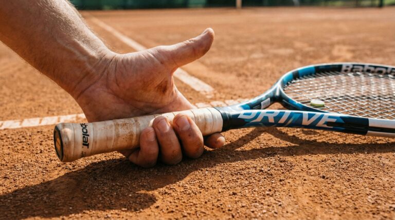 Comment mesurer sa taille de manche tennis