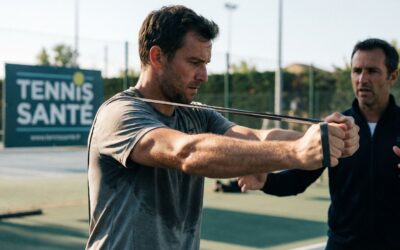Échauffement des épaules au tennis : une préparation progressive