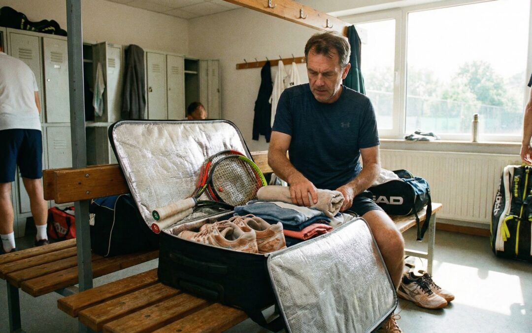 Préparer son sac de tennis avant un match ou un tournoi