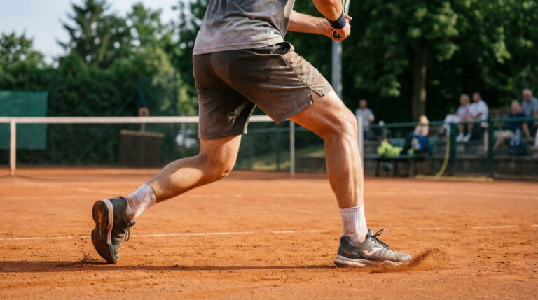 Importance du jeu de jambes tennis