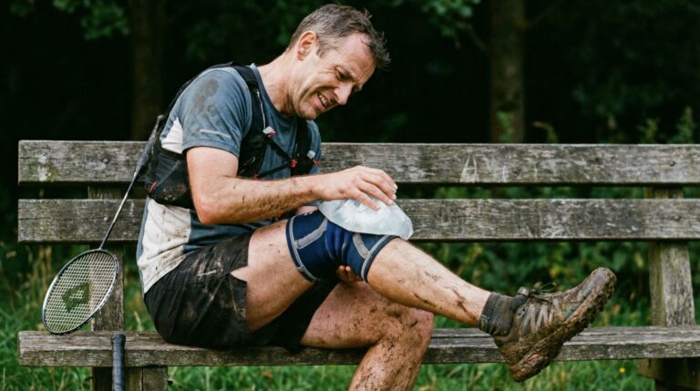 Soigner une tendinite au genou sport