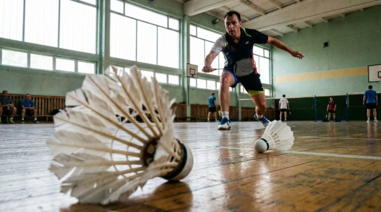 Durée de vie d'un volant de badminton