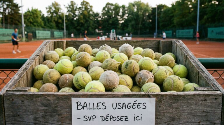 Comment recycler ses balles de tennis