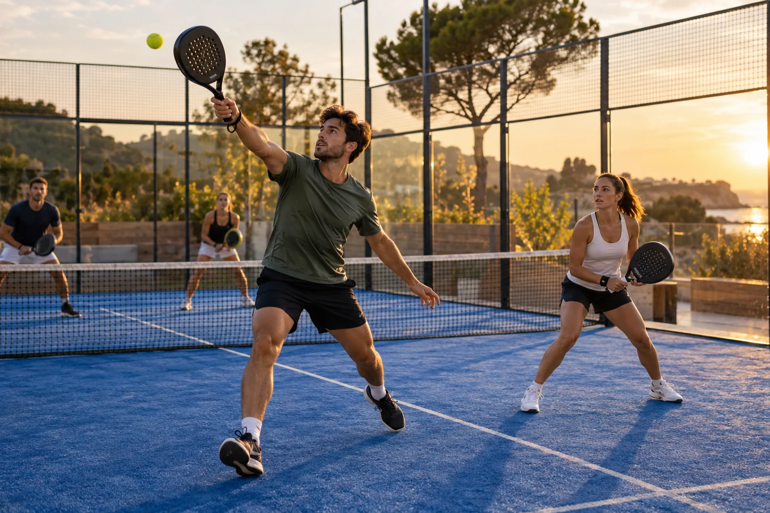 Jouer à gauche au padel : comprendre les responsabilités de la paire