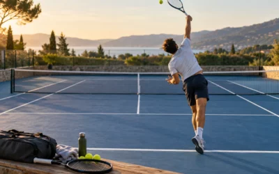 Service slicé au tennis : travailler la direction et la variation