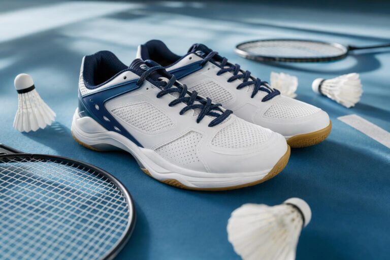 Chaussures de badminton pied large : comment bien choisir