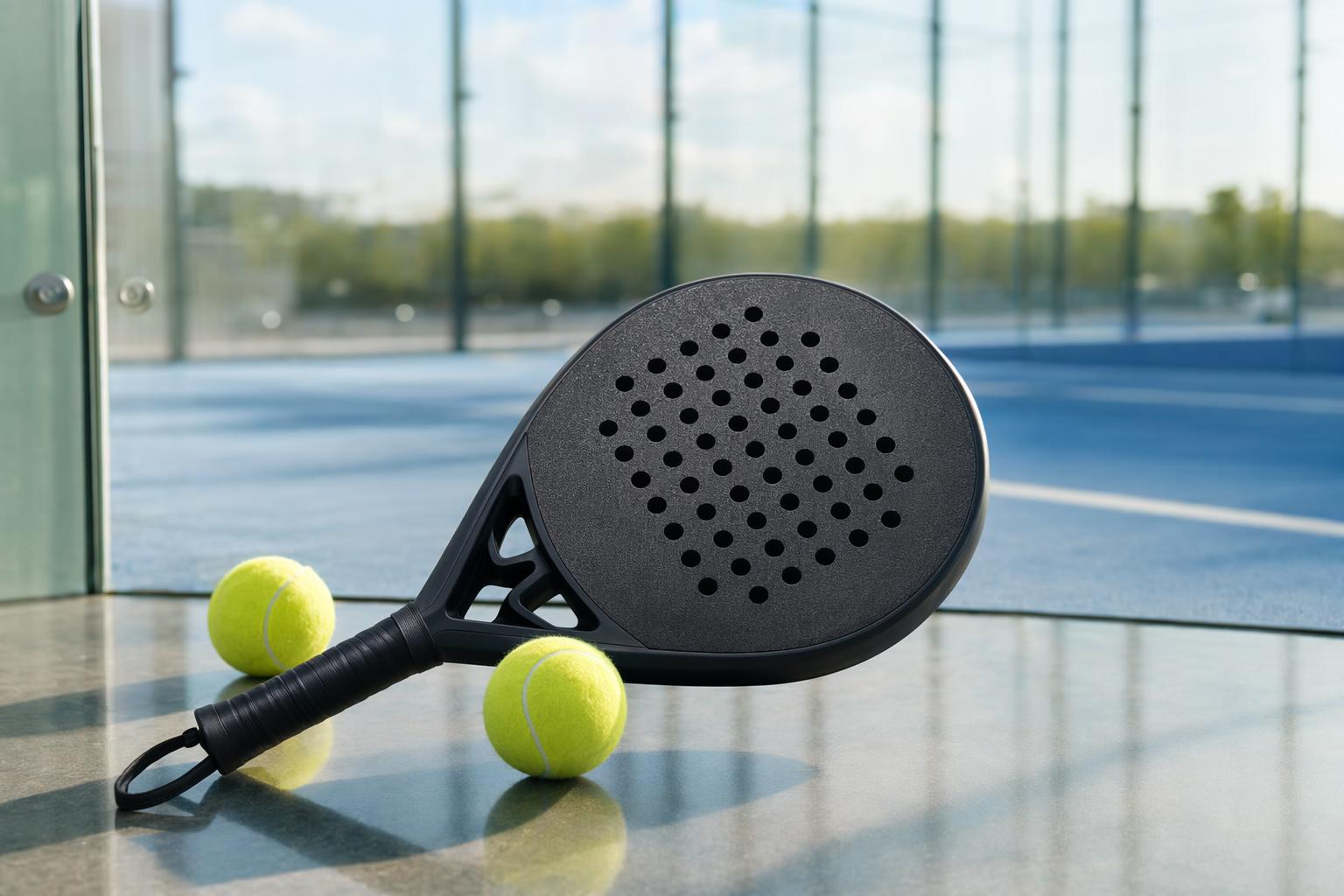 Raquette de padel contrôle : ronde polyvalente pour la précision Raquette de padel contrôle : ronde polyvalente pour la précision