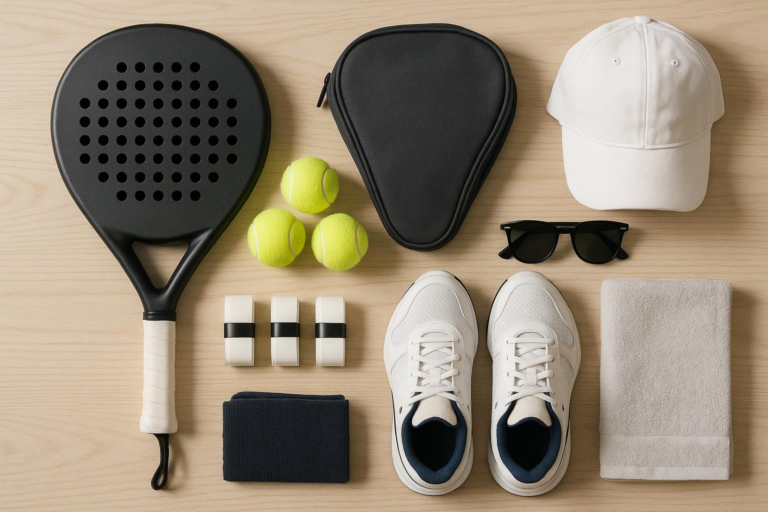 Accessoires de padel : les achats utiles selon votre pratique