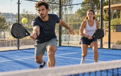 Monter au filet au padel : reconnaître une occasion et avancer à deux