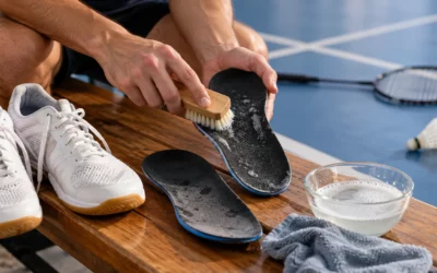 Comment nettoyer les semelles intérieures de chaussures indoor ?