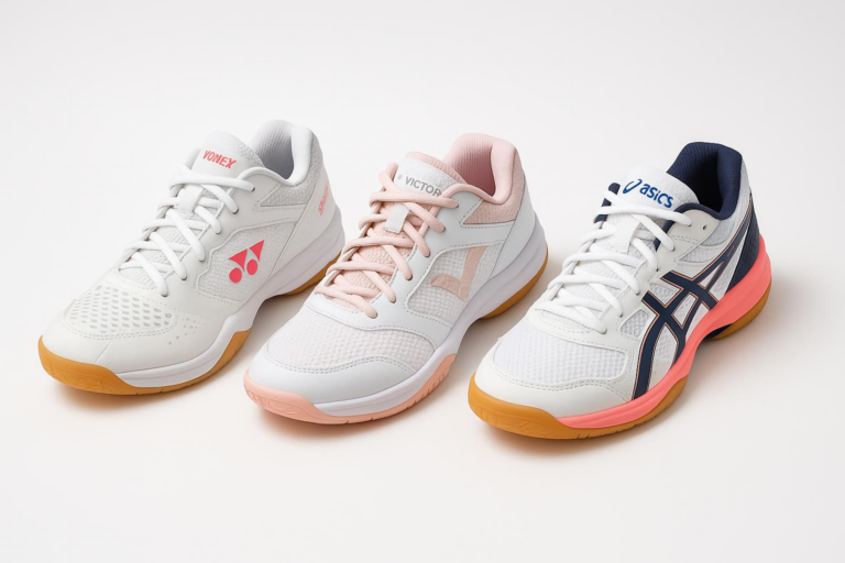 Chaussures de badminton femme : choisir maintien et largeur