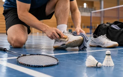 Comment entretenir et nettoyer ses chaussures de badminton efficacement