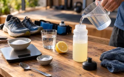 Boisson d’effort maison : préparer, mesurer et tester sa recette