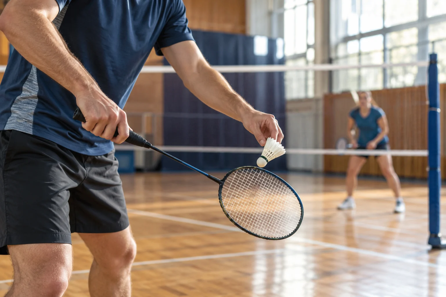 Équiper son club de badminton : poteaux, filets et volants