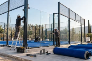 Ouvrir un terrain de padel : structure, revêtement et budget