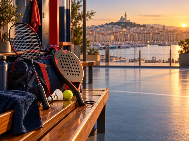 Illustration évoquant Marseille et l’univers sportif Badventure (visuel généré, pas une photo du magasin)
